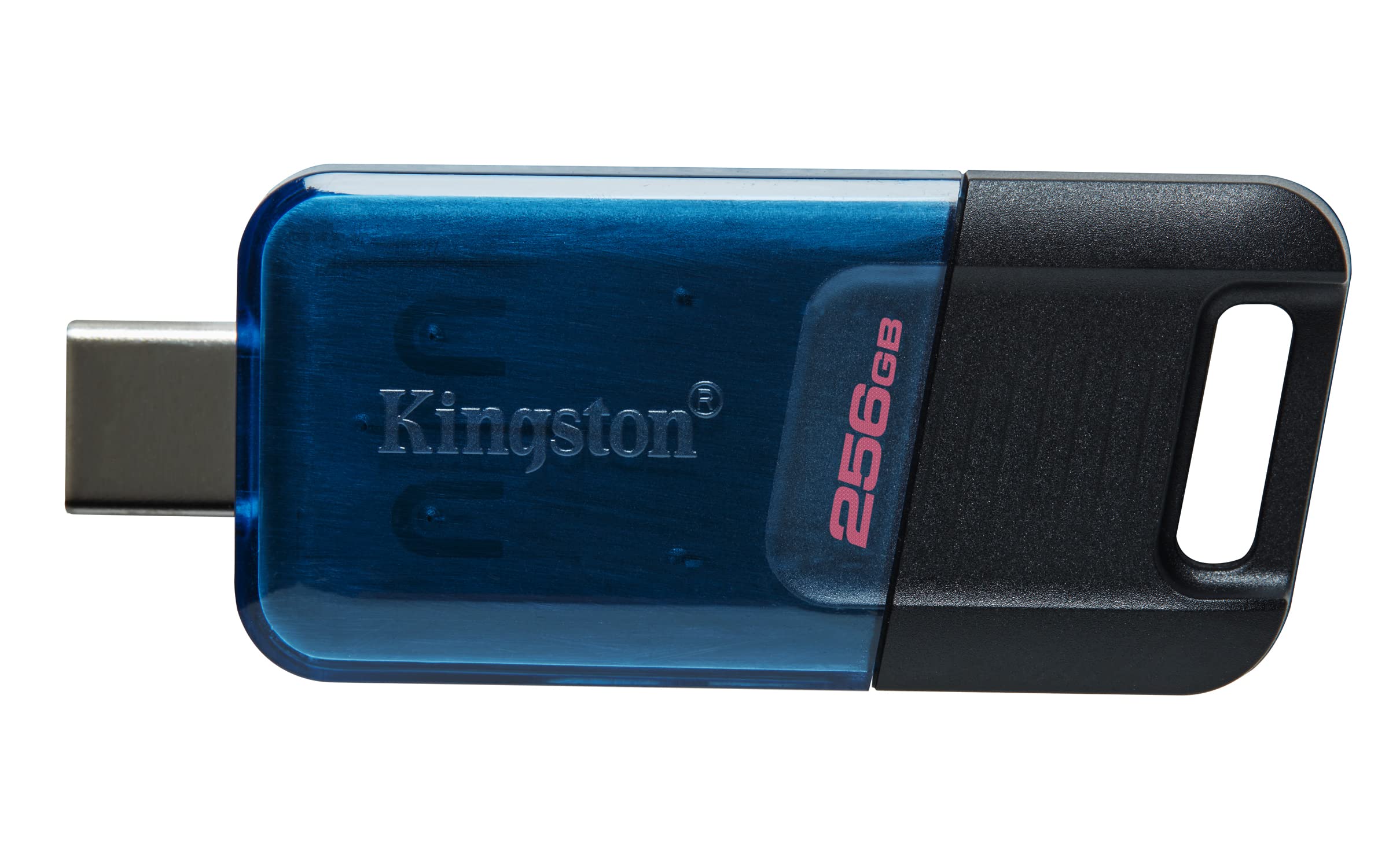 Kingston DataTraveler 80 M 256GB USB-C Flash Drive | USB 3.2 Gen 1 | Up to 200MB/s | DT80M/256GB