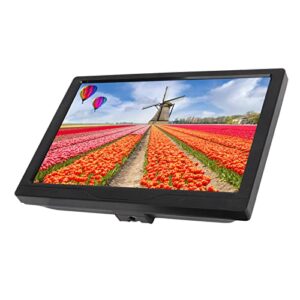 HD Display, 10.1 Inch Monitor USB Touch Screen Display for Office (US Plug)