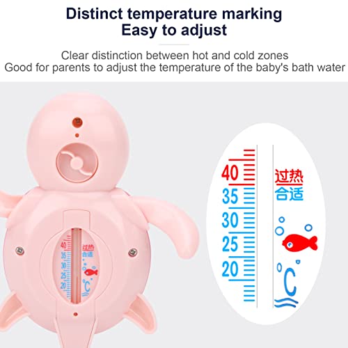 Bath Thermometer Bath Thermometer Bath Thermometer ABS Bath Water Thermometer (Pink)