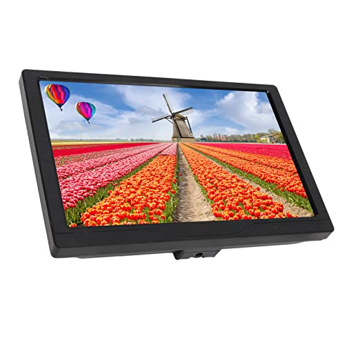 HD Display, 10.1 Inch Monitor USB Touch Screen Display for Office (US Plug)