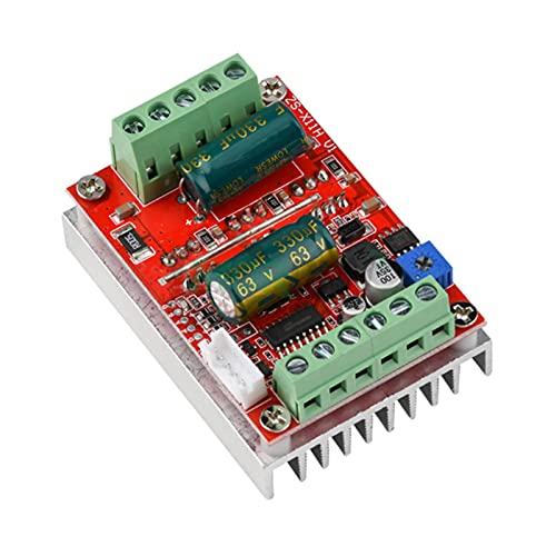 fenlan DC 6-60V 400W BLDC Phase DC Brushless Motor Controller PWM Hall Motor Control Driver Board 12V 48V