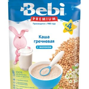 Bebi Premium BUCKWHEAT with MILK 200g From 5 Months - Ziplock Packaging NO GMO NO Palm Oil