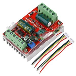 fenlan DC 6-60V 400W BLDC Phase DC Brushless Motor Controller PWM Hall Motor Control Driver Board 12V 48V