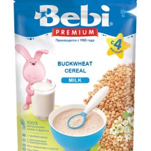 Bebi Premium BUCKWHEAT with MILK 200g From 5 Months - Ziplock Packaging NO GMO NO Palm Oil