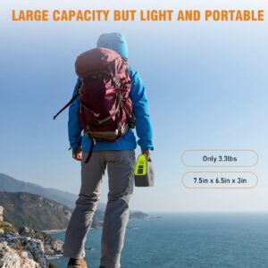 ENOFLO Power Bank with AC Outlet 26400mAh Portable Power Station 97Wh Solar Generator Battery Pack Portable Laptop Charger 100W Portable Power Bank 110V Battery Bank Laptop Battery Charger Portable