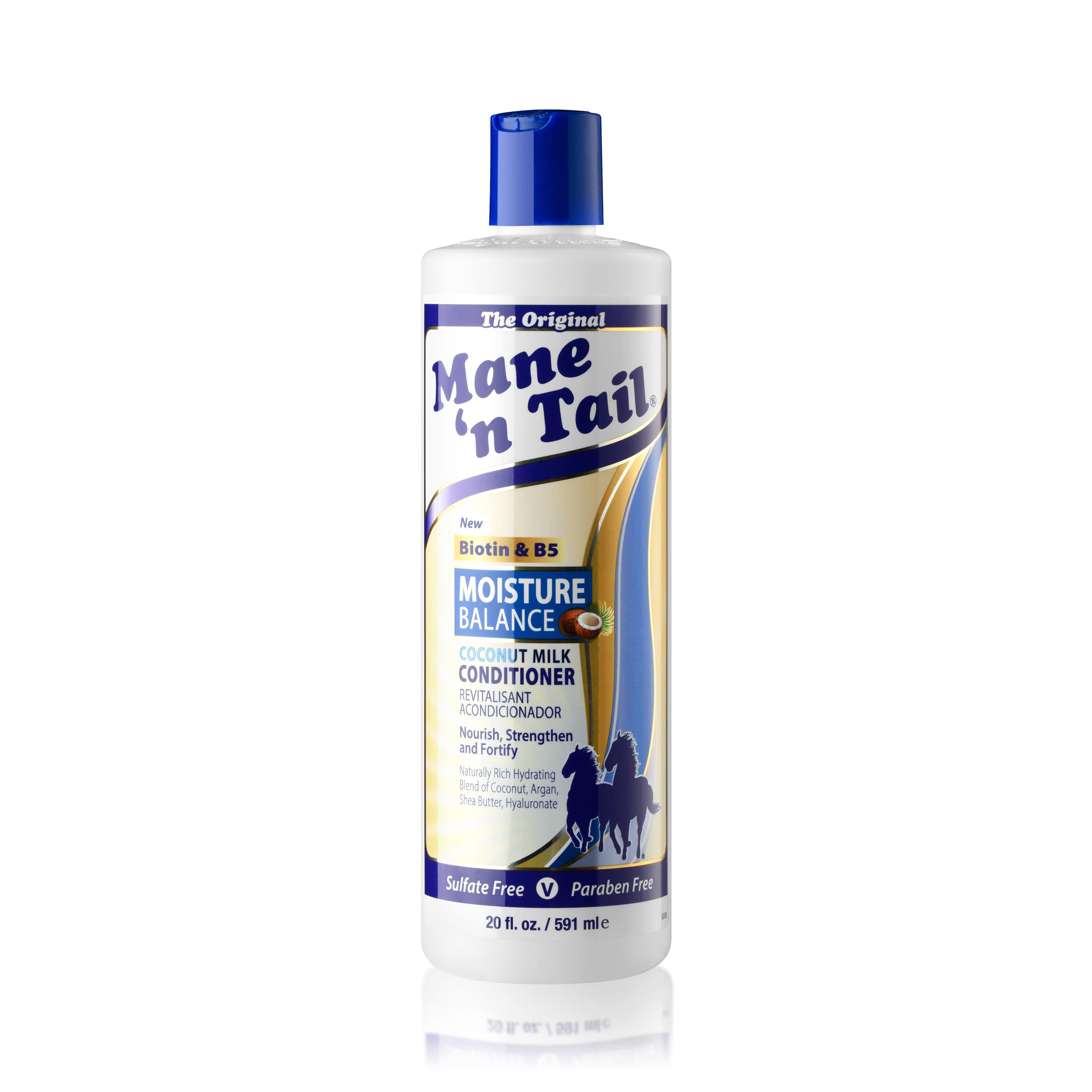 Mane 'n Tail: Moisture Balance Conditioner Coconut Milk & Biotin (20 Oz)