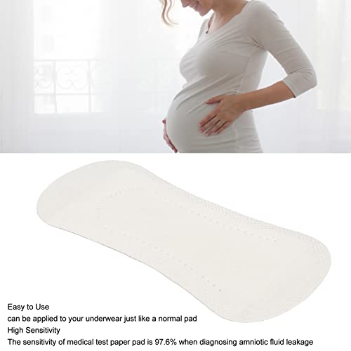 Amniotic Fluid Test Strips,Maternity Home High Sensitivity Clean Hygienic Feminine PH Test Strip Amniotic Fluid Pad Amniotic Fluid Monitoring Pads