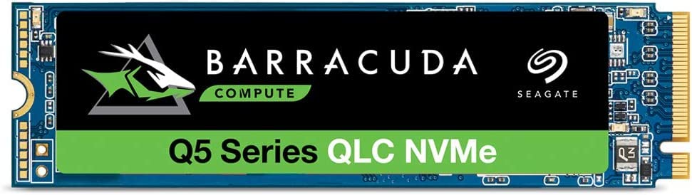 Seagate Barracuda Q5 500GB Internal SSD - M.2 NVMe PCIe Gen3 ×4, 3D QLC for Desktop or Laptop (ZP500CV3A001/ZP500CV30001) Renewed