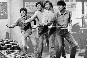 the monkees tv series the boys doing dance number 18x24 inch real photo