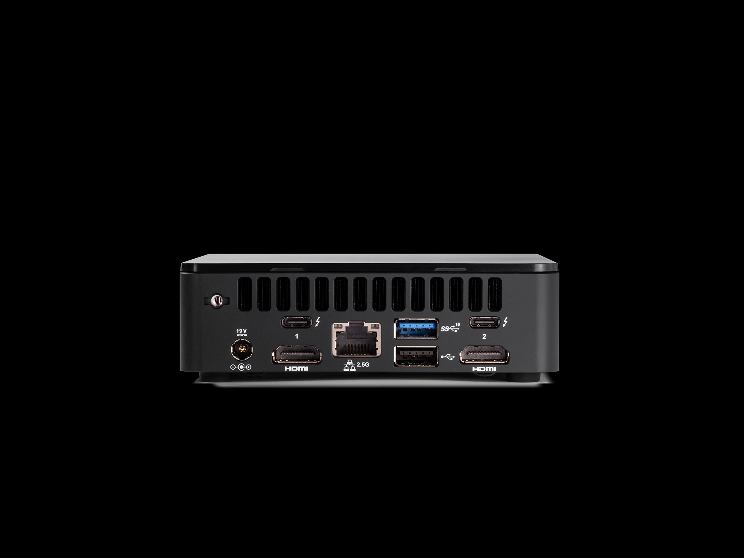 Intel NUC 12 Pro Barebone System - Mini PC - Socket BGA-1744 Core i3 12th Gen i3-1220P Deca-core [10 Core],Black