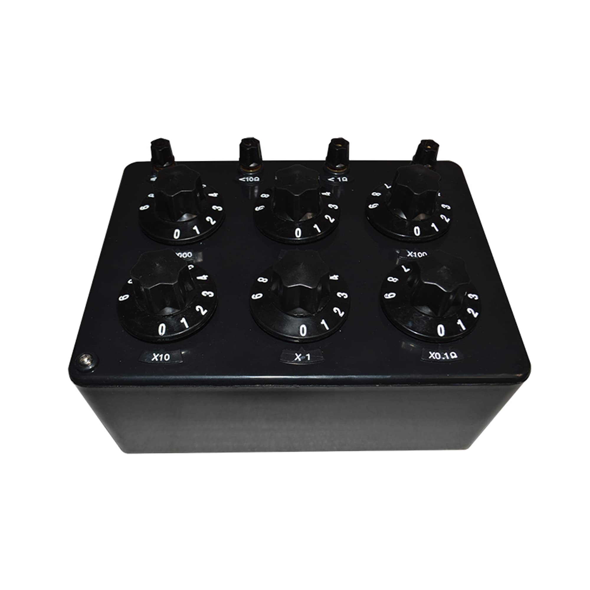 LGXEnzhuo ZX21 Precision Variable Decade Resistor Resistance Box 0.1~99.9999 kΩ ZX21 Rotary Resistance Box for Schools Factories and Scientific Research Units