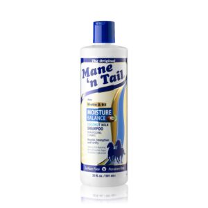 Mane 'n Tail: Moisture Balance Shampoo & Conditioner Coconut Milk & Biotin (20 Oz Each)