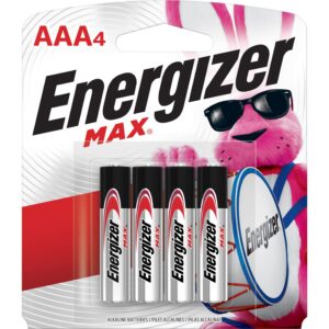 Energizer MAX Alkaline Batteries, 2 Batteries/Pack 2 Batteries/AA Battery,Multi, 2 Count & AAA Batteries, Max Triple A Alkaline, 4 Count