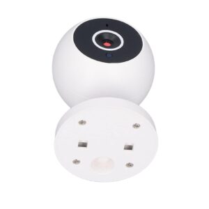 Zyyini Security Camera, 1080P Indoor Smart Security Camera for Baby and Pet Monitor with Motion Detection, IR Night Vision, 2 Way Audio, Remote Viewing