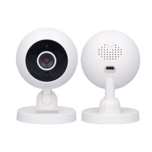 Zyyini Security Camera, 1080P Indoor Smart Security Camera for Baby and Pet Monitor with Motion Detection, IR Night Vision, 2 Way Audio, Remote Viewing