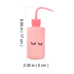 iplusmile Safety Wash Bottle 6pcs Plastic Squeeze Tattoo Washing Bottle Water Bottle Succulent Watering Rinse Bottle for Lab Tattoo Irrigation Supplies 250ml