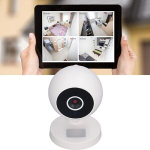 Zyyini Security Camera, 1080P Indoor Smart Security Camera for Baby and Pet Monitor with Motion Detection, IR Night Vision, 2 Way Audio, Remote Viewing