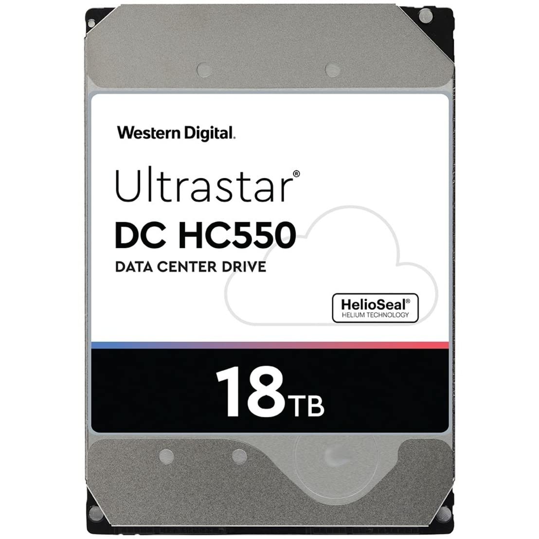 Western Digital Ultrastar DC HC550 18 TB Hard Drive - 3.5" Internal - SAS (12Gb/s SAS) (Renewed)