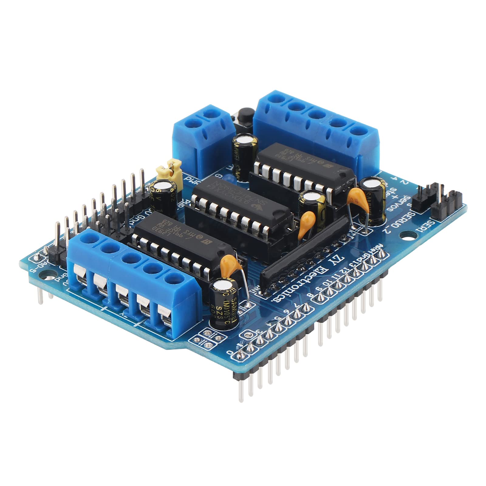 DiGiYes L293D DC Motor Drive Stepper Motor Drive Shield Expansion Board Fit for Arduino / Duemilanove / Raspberry Pi