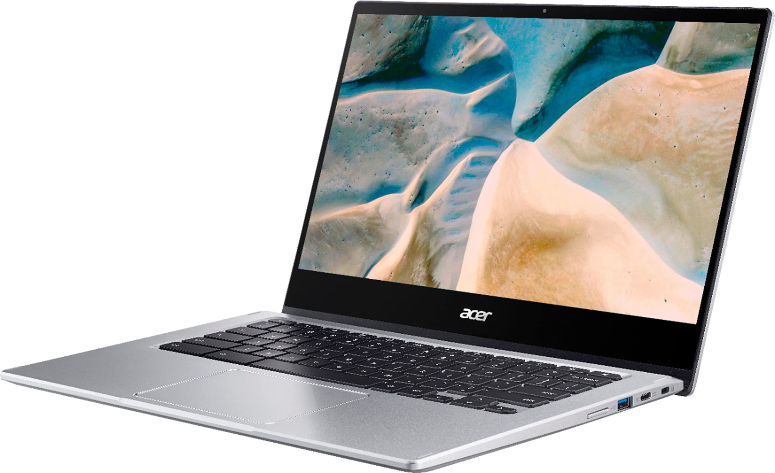 Acer Chromebook Spin 514 Convertible Laptop, 14” Full HD Touchscreen Ryzen 3 3250C, 4GB DDR4 Memory, 64GB eMMC Flash Memory (Renewed)