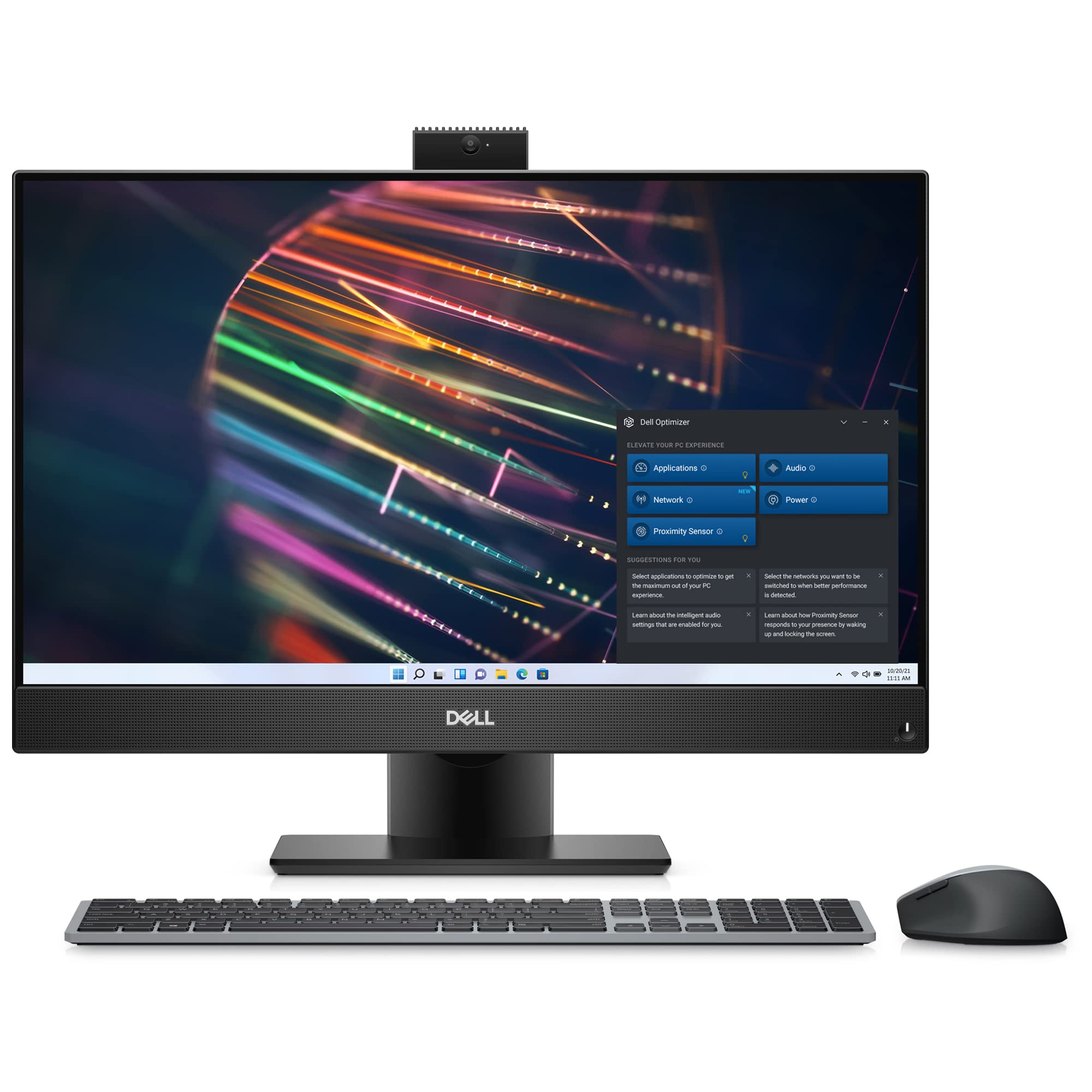 Dell OptiPlex 7400 23.8" Full HD All-in-One Desktop Computer - 12th Gen Intel Core i7-12700 12-Core up to 4.90 GHz Processor, 32GB DDR4 RAM, 1TB NVMe PCIe SSD, Intel UHD Graphics 770, Windows 10 Pro