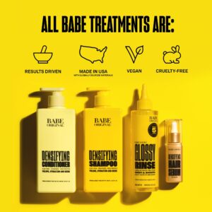 Babe Original Locks Densifying Hair Serum for Men and Women, Promotes Thickness in Thinning Hair & Hair Loss