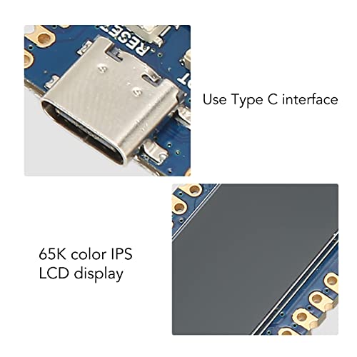 Hosi 2.4GHz WiFi Development Board, 240MHz Frequency 150Mbps Transmission Rate Microcontroller Development Board for Office