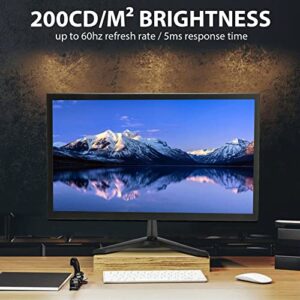 Desktop Monitor, 100‑240V 5ms Response HD VGA Input 23.8 (US Plug)