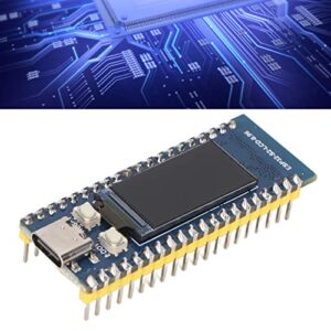 Hosi Development Board Micro Controller, 2.4 GHz WiFi Microcontroller Mini Development Board Colored IPS LCD Display for C C