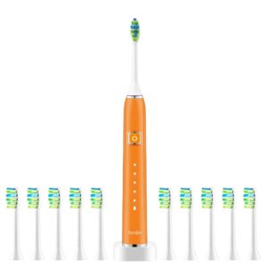 7am2m rechargeable sonic electric toothbrush am100 pack