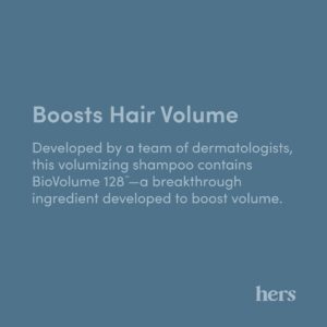 Hers Full Volume Shampoo 2 Pack - Volumizing Shampoo for Women - Soft Cedar & Citron - Women's Natural Shampoo Adds Volume, Shine & Bounce - 2 x 6.4 fl oz