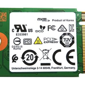 Solid State Drive HFM256GDGTNI-82A0A Compatible Replacement Spare Part for SK Hynix BC511 HFM256GDGTNI 256GB M.2 2230 NVMe PCIe Gen3 x4 SSD