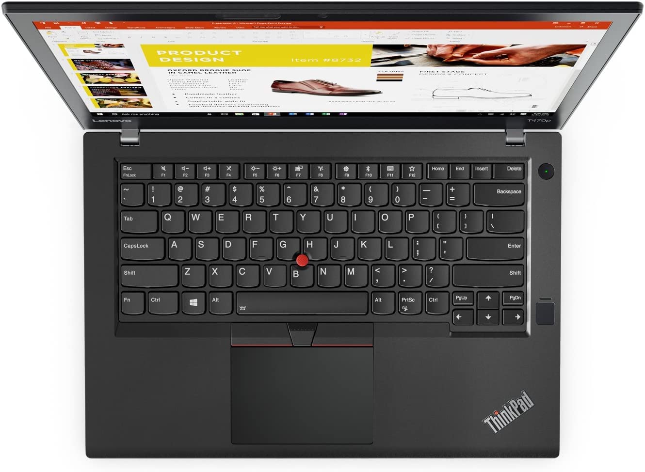 Lenovo ThinkPad T470p 14" FHD Laptop, Intel Core i5-7300, 8GB DDR4 RAM, 256GB SSD, Windows 10 Pro 64Bit, CAM (Renewed)