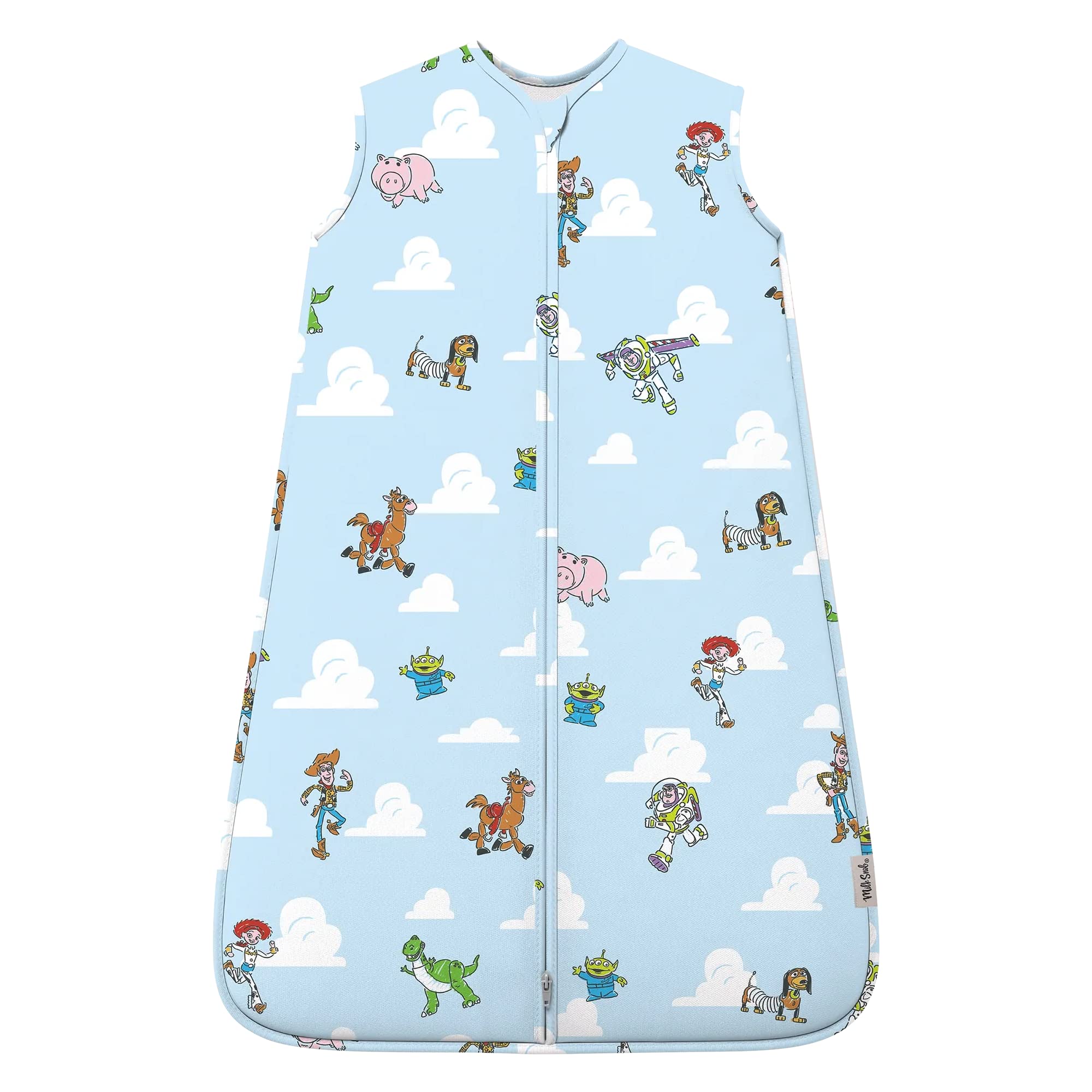 Milk Snob Disney Toy Story Baby Sleeping Sack for 6-18 Months, Sleeveless Sleep Bag Wearable Zip Up Blanket for Girl Boy Infant