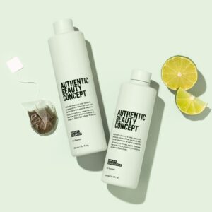 Authentic Beauty Concept Amplify Cleanser & Conditioner Set | Shampoo + Conditioner | Fine hair | Increases Body & Volume | Vegan & Cruelty-free | Sulfate-free | 10.1 fl. oz. & 8.4 fl. oz.