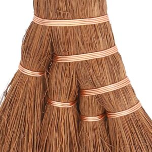 Mini broom,Natural Whisk Sweeping Hand Handle Broom for Multi-Surface Sweeping,Small Tea Ceremony Broom,fireplace broom