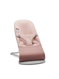 babybjörn bouncer bliss, 3d jersey, dusty pink