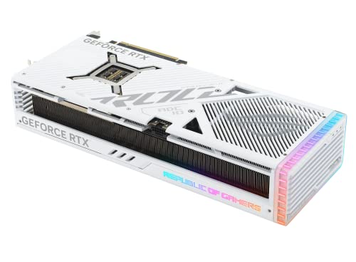 ASUS ROG Strix GeForce RTX ™ 4090 White Edition Gaming Graphics Card (PCIe 4.0, 24GB GDDR6X, HDMI 2.1a, DisplayPort 1.4a)