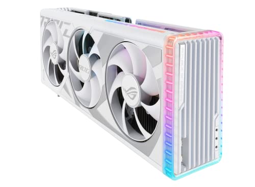 ASUS ROG Strix GeForce RTX ™ 4090 White Edition Gaming Graphics Card (PCIe 4.0, 24GB GDDR6X, HDMI 2.1a, DisplayPort 1.4a)