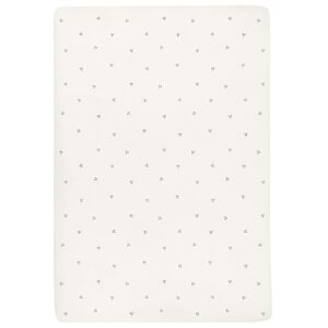 Ely's & Co. Patent Pending Waterproof Crib Sheet | Toddler Sheet Set - 2 Pack Berry and Cluster Dot (Lavender)