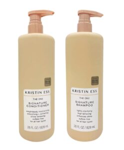 kristin ess the one shampoo and conditioner, 28 fl oz (variety pack)