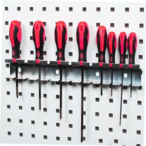 3pcs Pegboard Screwdriver Holder Screwdriver Rack Tool Holder Screwdriver Storage Rack Pegboard Hooks Pliers Organizer Pegboard Screwdriver Organizer Tool Storage Rack