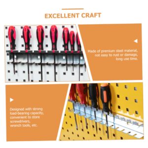 3pcs Pegboard Screwdriver Holder Screwdriver Rack Tool Holder Screwdriver Storage Rack Pegboard Hooks Pliers Organizer Pegboard Screwdriver Organizer Tool Storage Rack