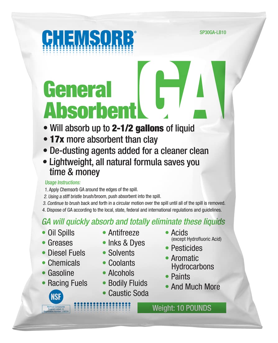 CHEMSORB GA - General Absorbent, 10 Pound Bag