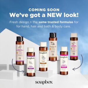 Soapbox Leave-In Conditioner, Mane Tamer, Leave in Conditioner Spray to Tame Frizz, Smooth Fly Aways, Hydrate, Add Shine & Detangle Dry, Damaged Hair, Paraben Free, Vegan, 8oz