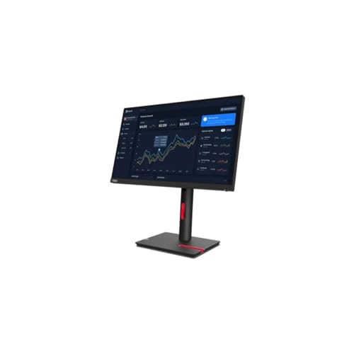 Lenovo ThinkVision T22i-30 21.5 Full HD WLED LCD Monitor - 16:9 - Raven Black