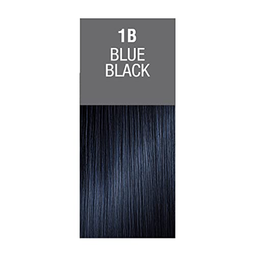 Better Natured Permanent 1B Blue Black Hair Color Dye - Naturally-derived, Vegan & 100% Gray Coverage that Lasts up to 8 Weeks