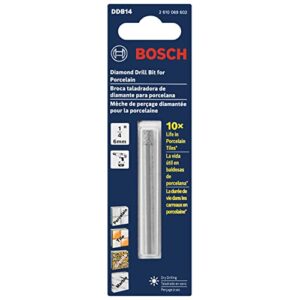 BOSCH DDB14 1/4 in. Diamond Drill Bit for Dry Drilling Applications in Porcelain and Natural Stone Tile