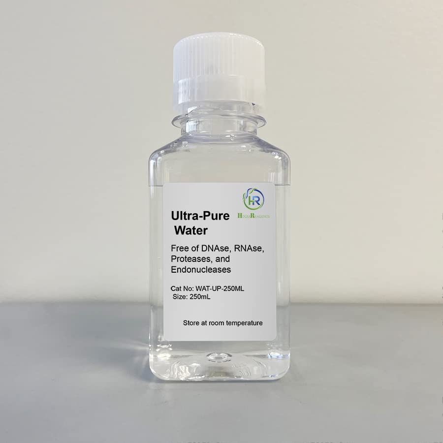 Ultra-Pure Water, Type I Grade, Biochemical/Molecular Bio/Analytical Grade, 250 mL