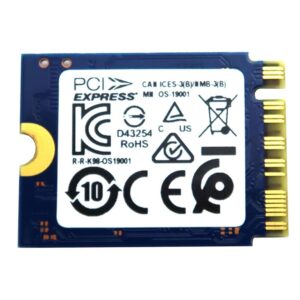 Solid State Drive 9997345-921.A00GSO Compatible Replacement Spare Part for Kingston 0M3PDP3256B-AD 256GB M.2 2230 NVMe PCIe Gen3 x4 SSD